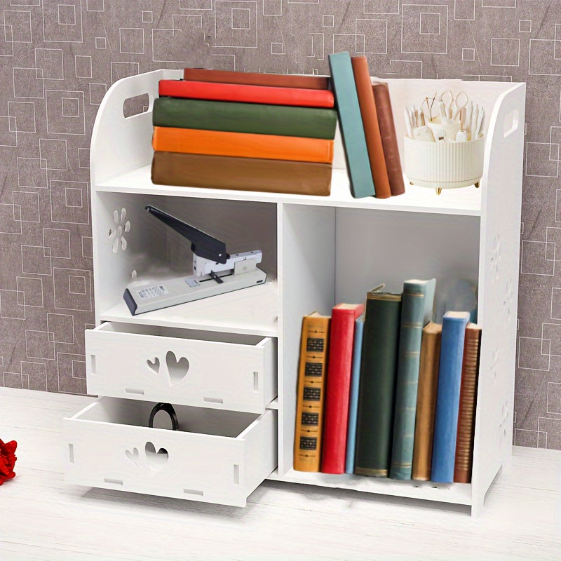 Large Capacity Desktop Cosmetic Storage Box Drawer Type Dustproof