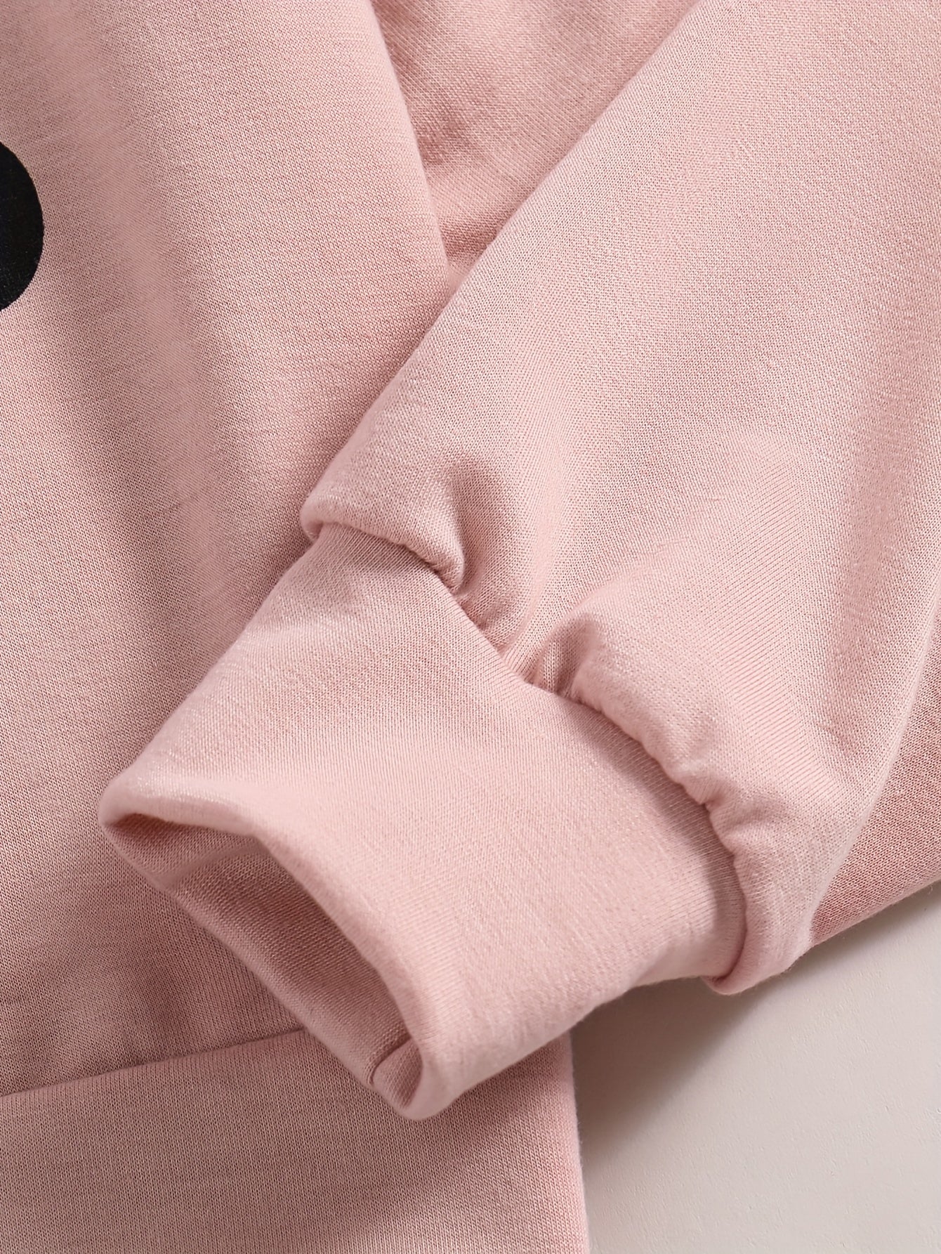 Girls Sweatshirt 'Sorry I'm Late I Didn't Want To Come'