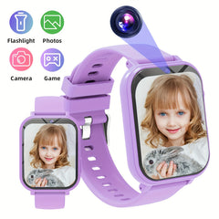 Kids Smart Watch with Flashlight Camera Step Counter & Touch Screen