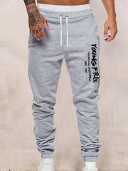 Men's Drawstring Sweatpants Comfy Jogger Pants
