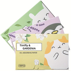 Green Tea Blotting Sheets Absorbing Paper 100 Pcs