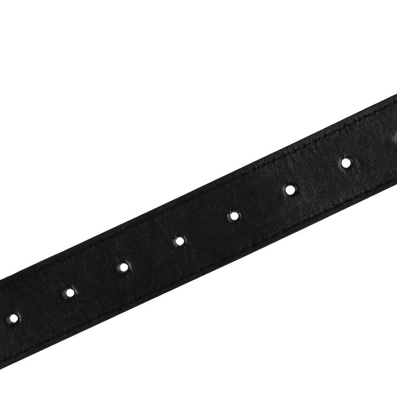 Men's Pin Buckle Casual PU Leather Belt