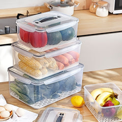 Large Capacity Drain Sealing Box with Lids & Removable Tray