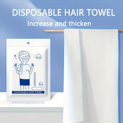 2pcs Disposable Hair Drying Towel - Thick & Absorbent Bath Towel