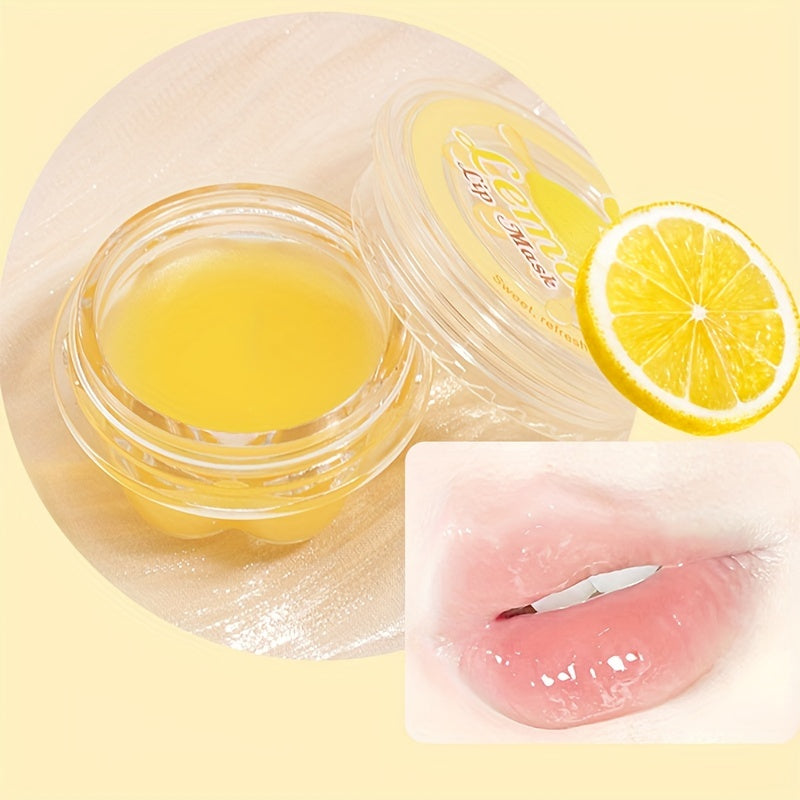 Lemon Flavored Tinted Lip Balm Water Gloss
