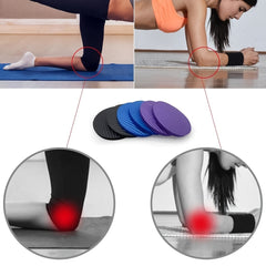 2pcs Set Small Round Knee Pads for Elbow Wrist Protection