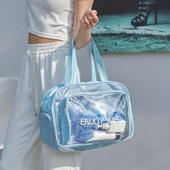 Double Layer Toiletry Bag Large Capacity Waterproof Travel Bag