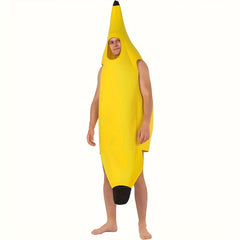 Unisex Adult Banana Costume for Halloween Christmas Parties