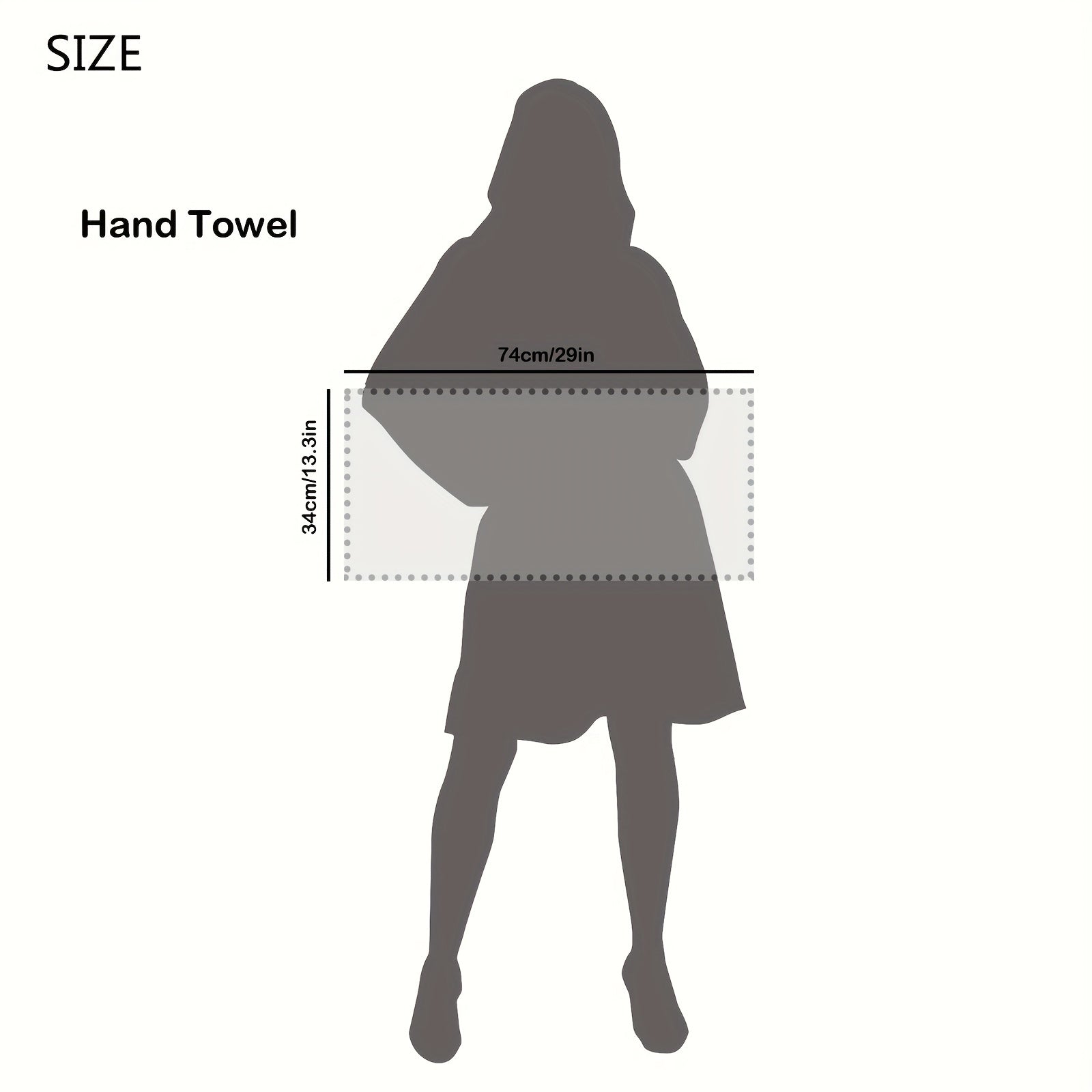 Ultra Absorbent Hand Towels 4pcs 13x29inch