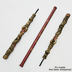 Anime Inspired Golden Hoop Staff 1.8m Detachable Cosplay Accessory with Stand