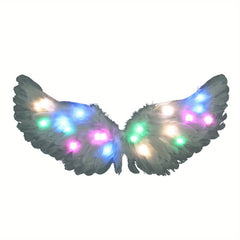 Light Up Feather Wings Fairy Wings Halloween Costume