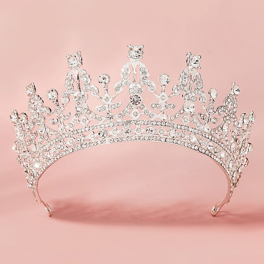 Rhinestone Crown Hairband Headband Tiara Wedding Birthday