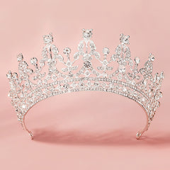 Rhinestone Crown Hairband Headband Tiara Wedding Birthday