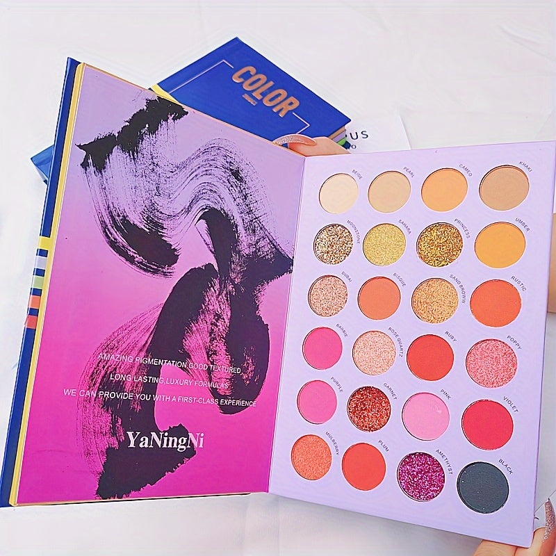 72 Colors Eyeshadow Palette Three Layers Book Eyeshadow