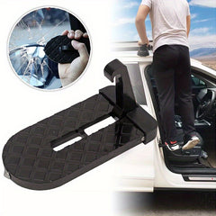 Foldable Car Door Step Auxiliary Foot Pedal Safety Hammer