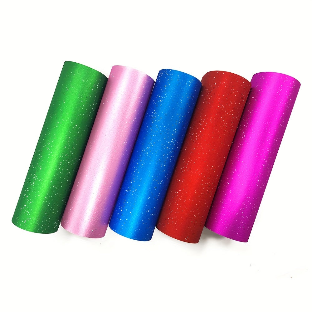 Shinning Glitter Self Adhesive Vinyl DIY Sticker Film