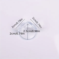 4pcs Child Safety Silicone Table Corner Edge Protector Cover