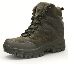 Men's High Top Tactical Boots Lace Up Military Shoes