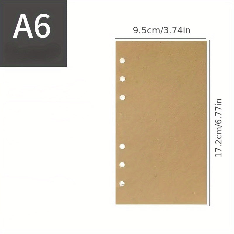 A5 A6 College Ruled Refill Paper 160 Pages