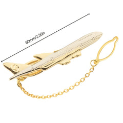 Metal Plated Men's Collar Tie Clip