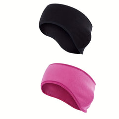 Men's Headgear Ear Forehead Protection Warm Hairband Cycling Fleece Earmuffs