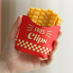 12pcs French Fries Sealing Clip Milk Powder Snack Clip Household Sealing Strip