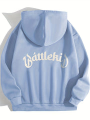 Kangaroo Pockets Hoodie Casual Long Sleeve for Women