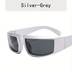 Y2K Mirror Lens Sunglasses Outdoor UV400