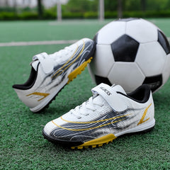 NeBoys Soccer Shoes TF Cleats Lightweight Athletic Football Shoes