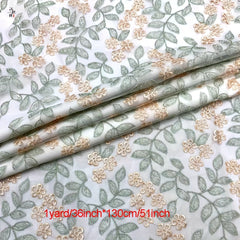 Mesh Sequin Embroidery Lace Fabric for DIY Hanfu Dress