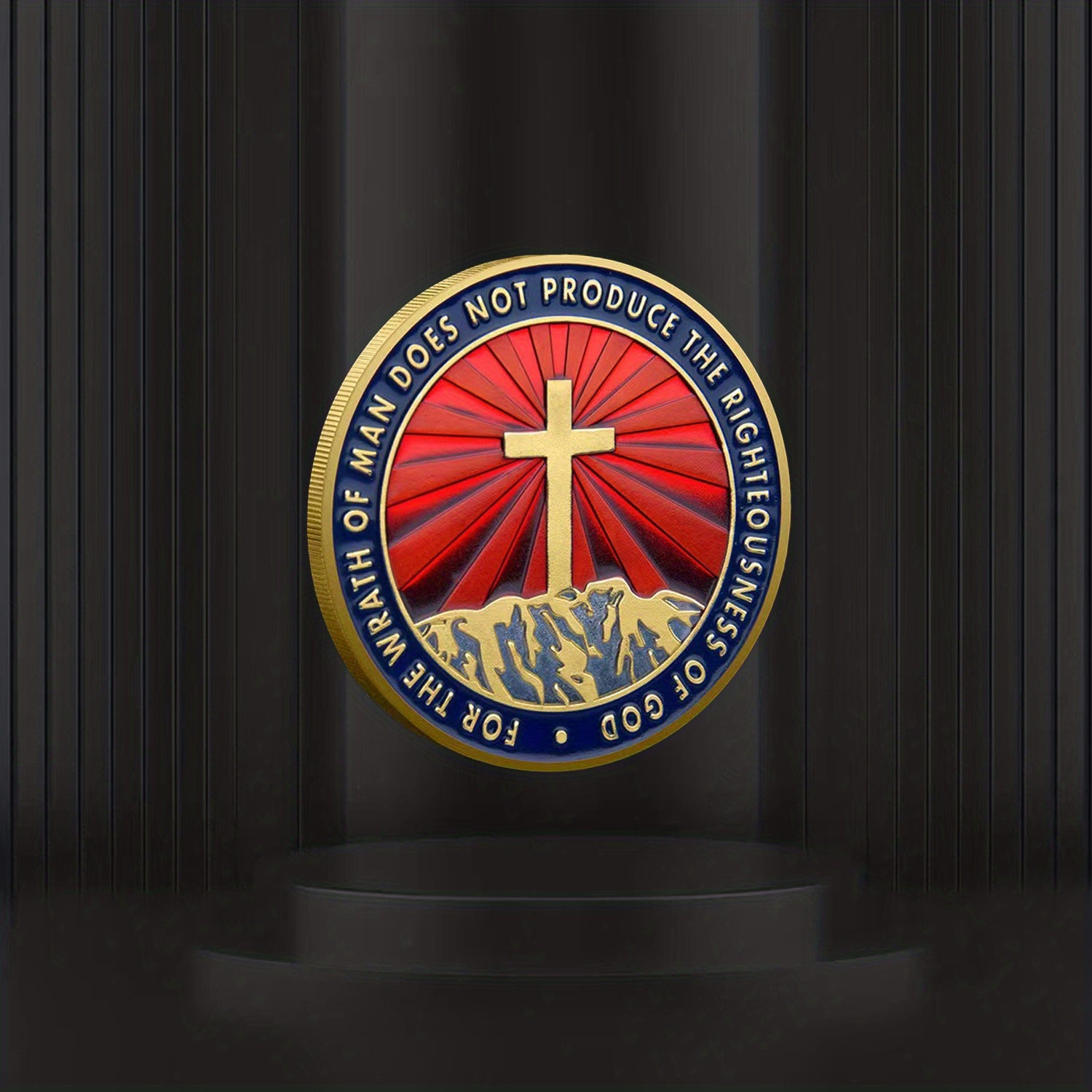 Bible Memory Verse Challenge Coin for Kids - Perfect Gift for Boys & Girls