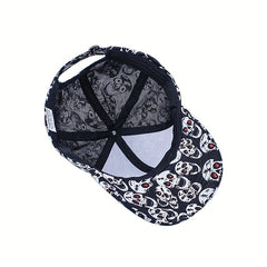 Skeleton Model Baseball Cap Peaked Cap