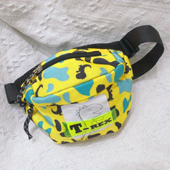 Boys Dinosaur Camo Crossbody Bag