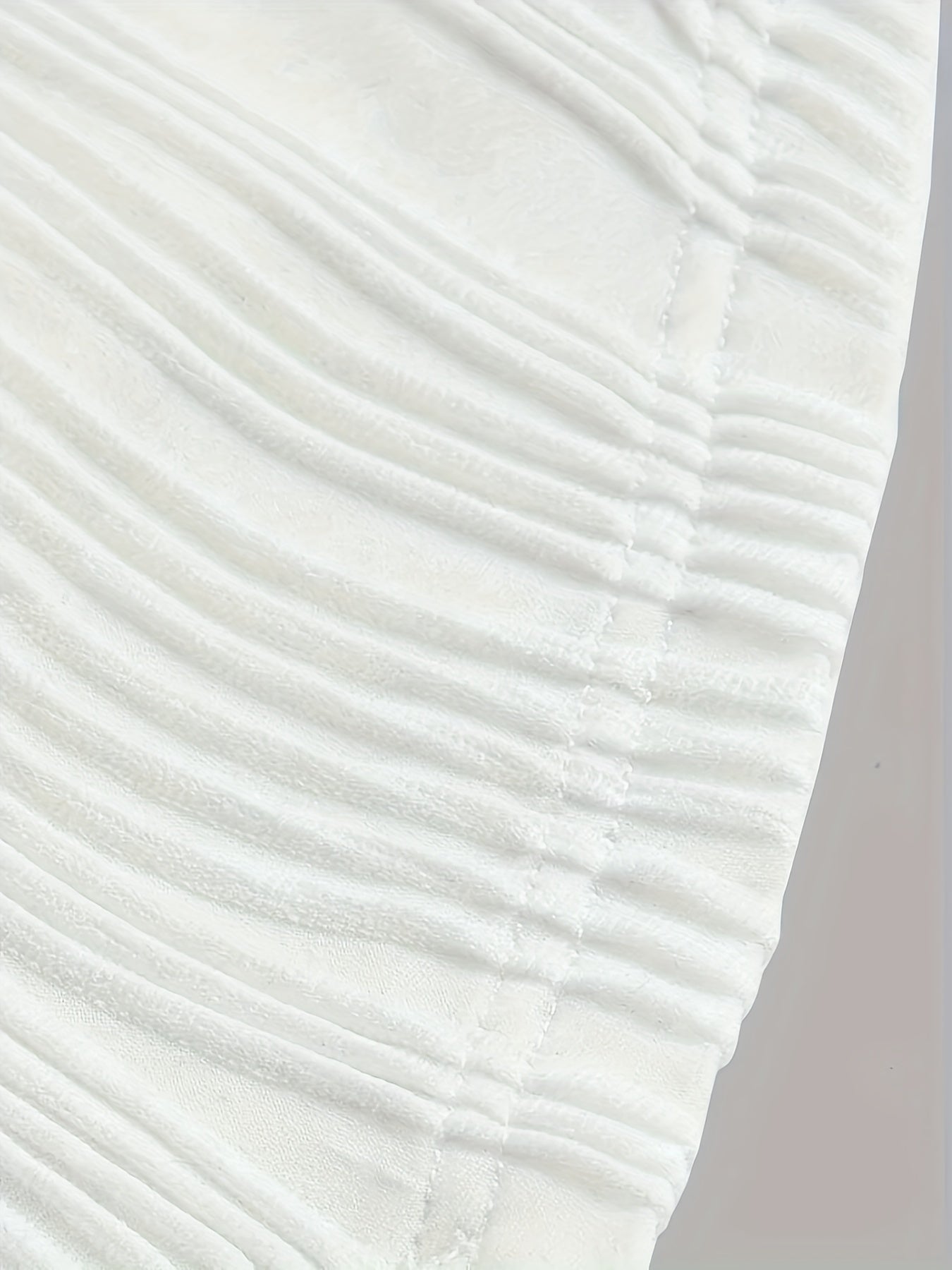 Solid Textured Square Neck Tank Top Sleeveless Summer Casual Top
