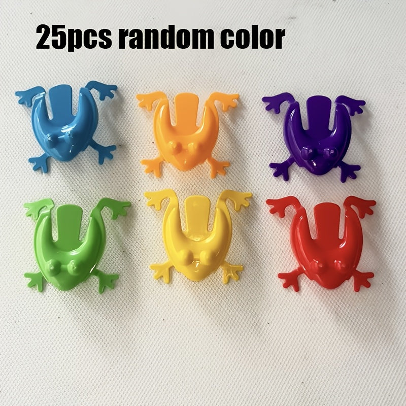 20pcs Mini Jumping Frogs Educational Fidget Toys - Party Favors Count