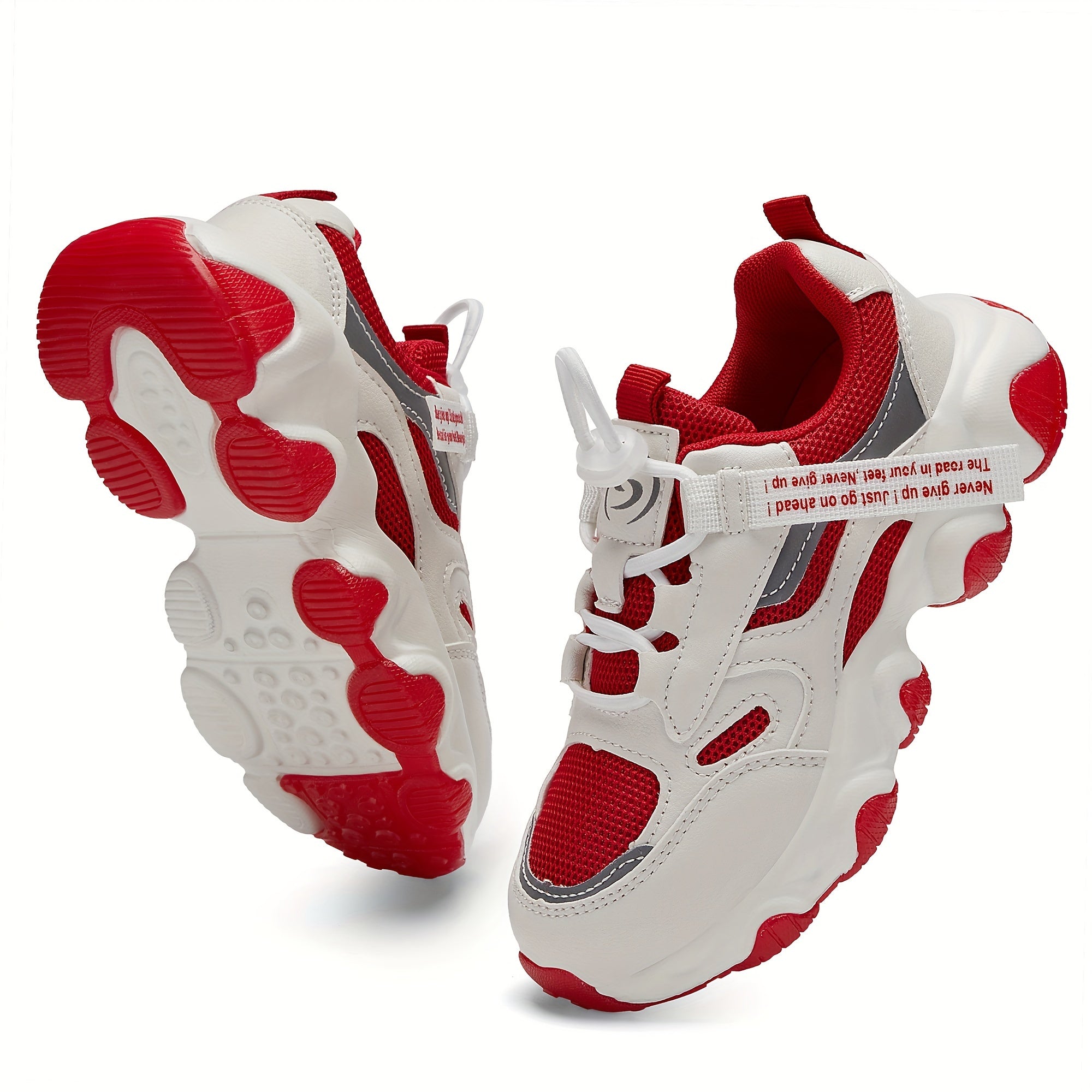 Boys Stylish Low Top Sneakers Breathable Lightweight Running Shoes