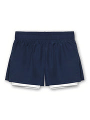 Men's High Stretch Sports Shorts with Zipper Pocket