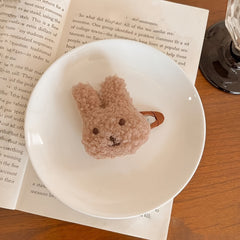 Kids Plush Rabbit Hair Clip - Cute Hair Accessory