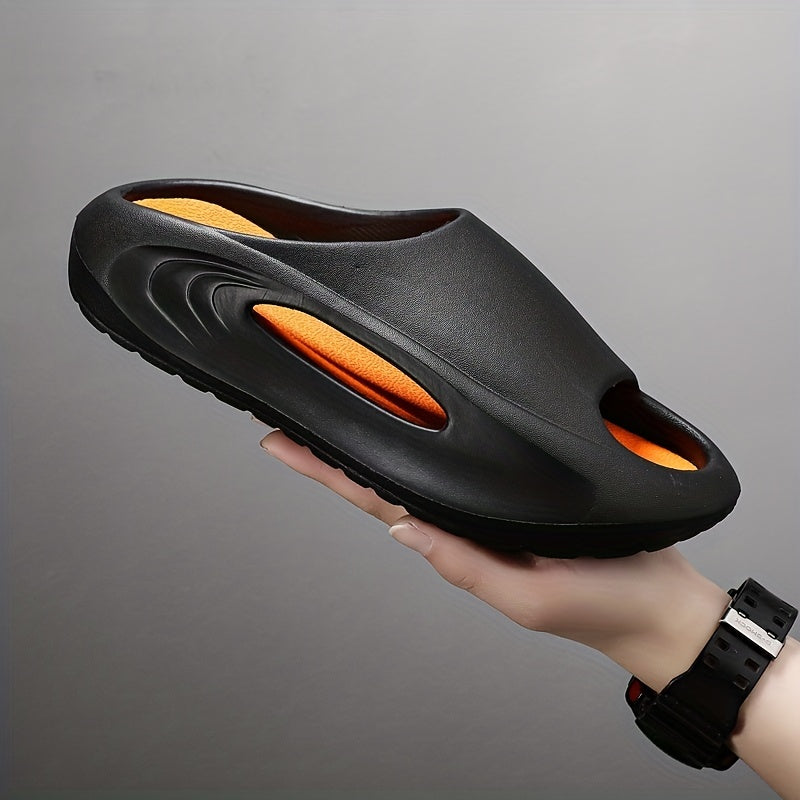 Women's Cutout House Slides Open Toe Thick Sole Slippers