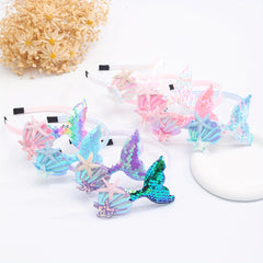 Mermaid Hair Clip Starfish Shell Hoop Hair Accessories