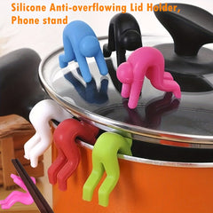 Silicone Spill Stopper Anti Overflowing Pot Cover Christmas Gift