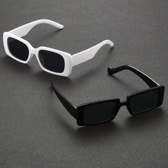 2pcs Men's Square Frame Sunglasses UV Protection