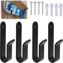 Snowboard Wall Mount Clips 2pcs, Display Rack Hooks