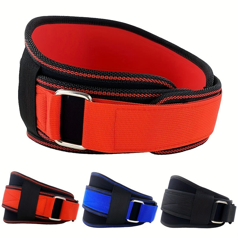 Auto Locking Weight Lifting Belt, Comfortable Lumbar & Back Support