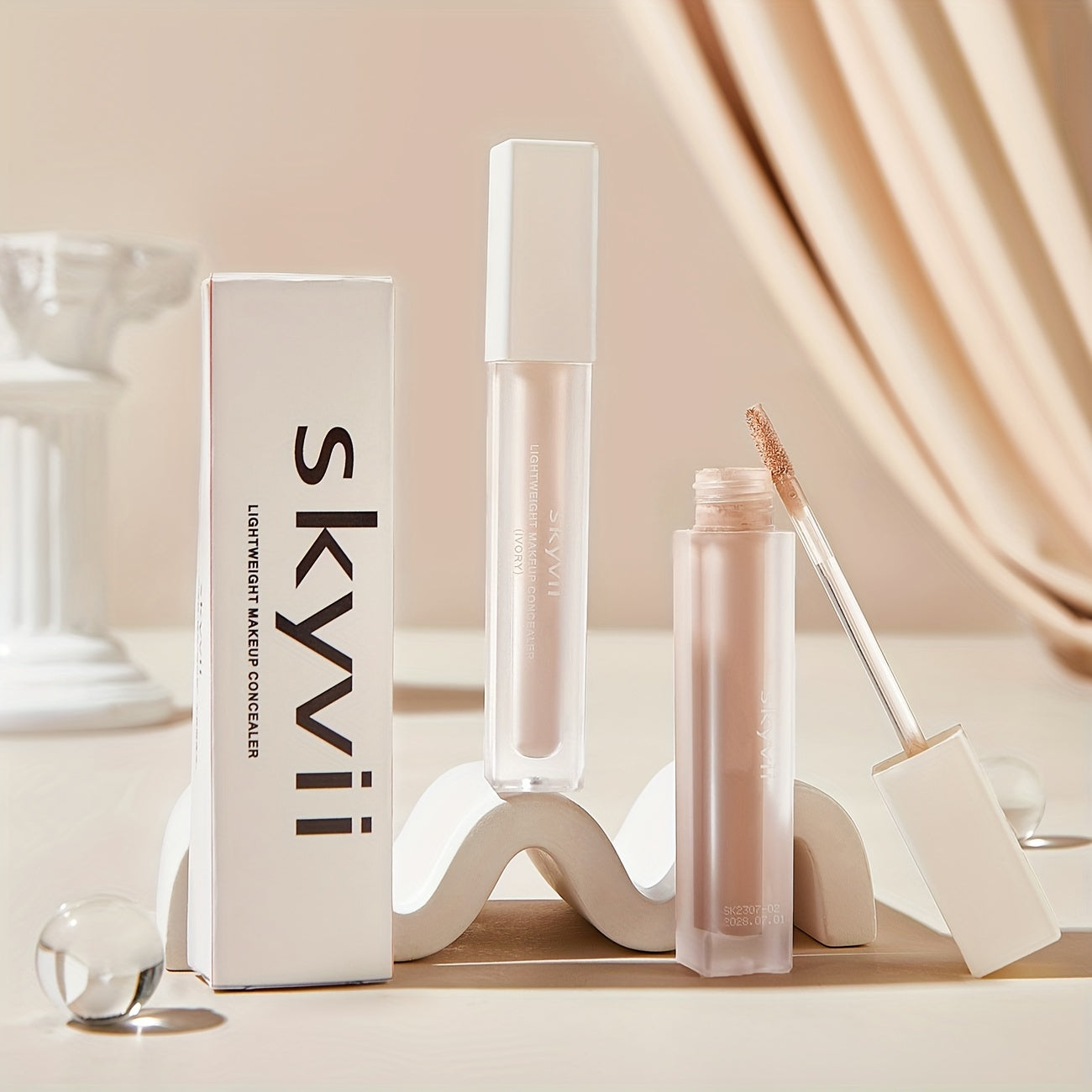 Waterproof Sweat-Proof Concealer Cover Acne Scars Circles Pores