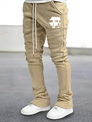 Men's Flared Trousers Street Style Joggers