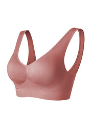 Women Lightly Lined Wire Bra Push Up Deep V Underwire Double Support