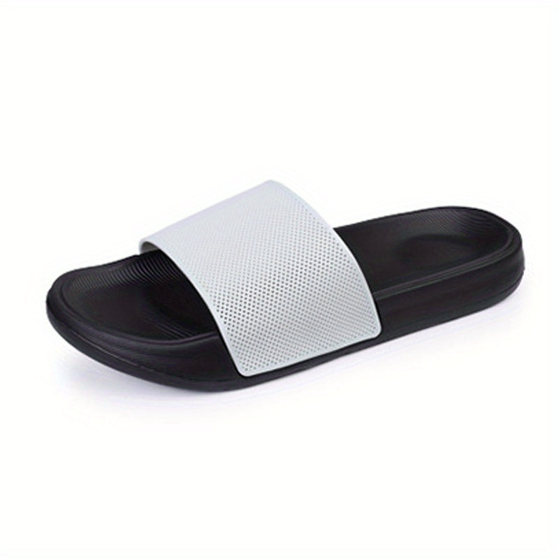 Men's Casual Non Slip Slides Open Toe Slippers