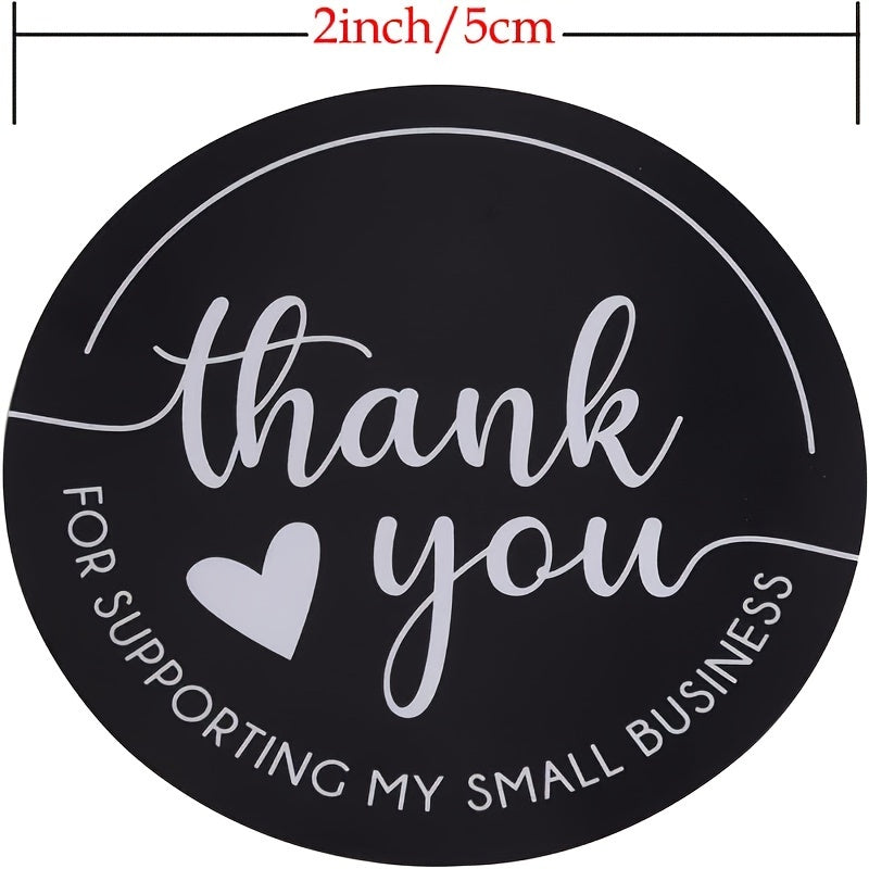60PCS Thank You Stickers for Supporting My Small Business