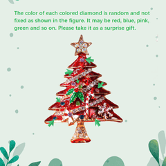 Christmas Rhinestone Enamel Brooch Pin Women's Jewelry Gift